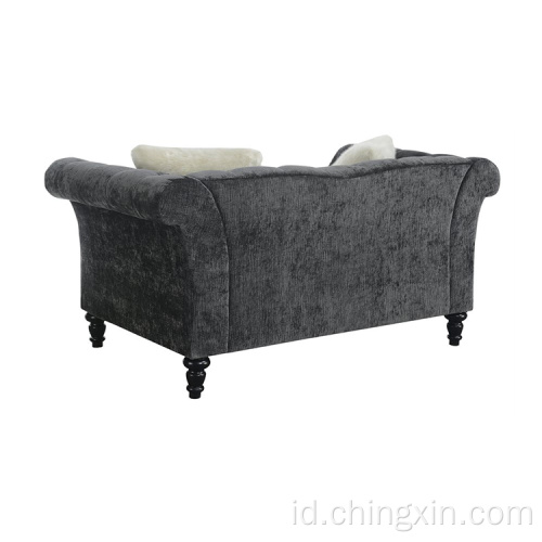 Set Sofa Beludru Seater Ruang Tamu Sofa Furniture